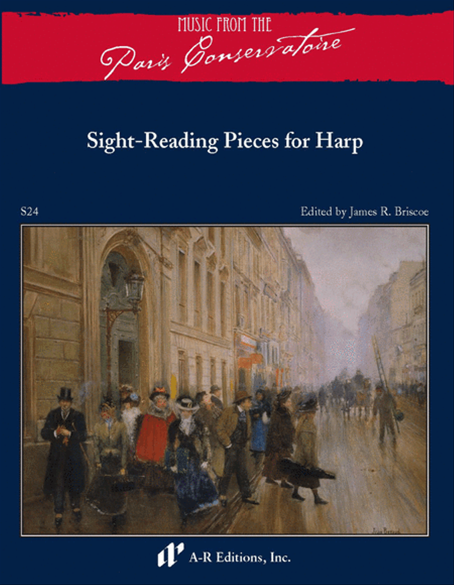 Sight-Reading Pieces for Harp Harp scores gallery preview page 1
