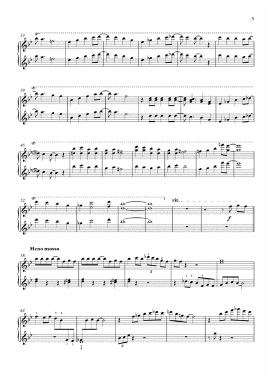 All I Want For Christmas Is You Piano scores gallery preview page 5