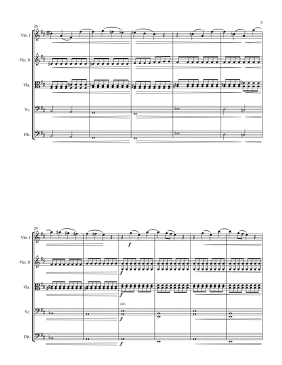 Symphony in D minor (Movement 3)