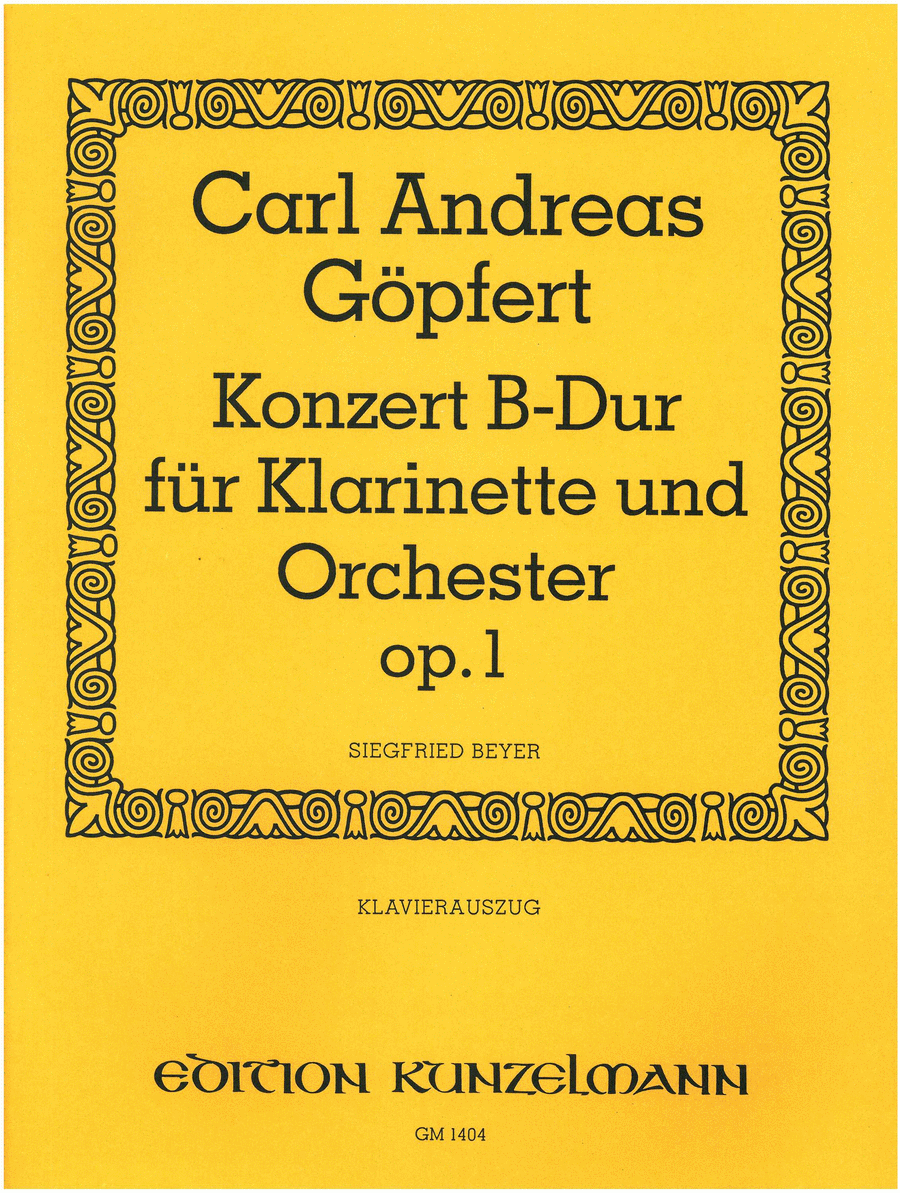 Concerto for clarinet and orchestra