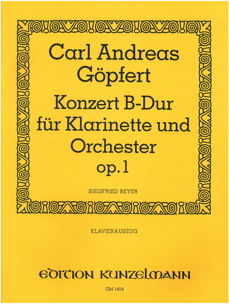 Concerto for clarinet and orchestra