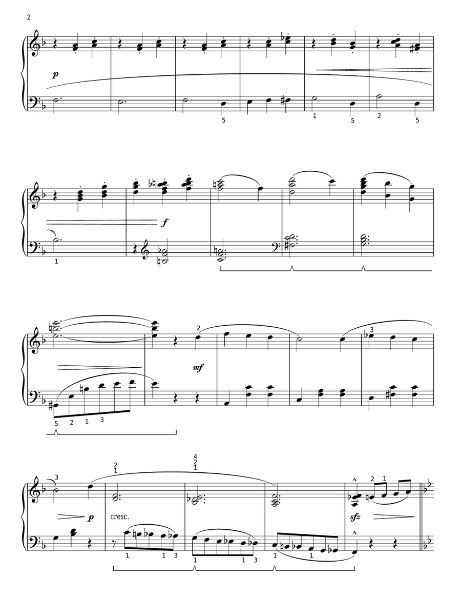 Once Upon A Dream [Classical version] (arr. Phillip Keveren) Piano Solo scores gallery preview page 2