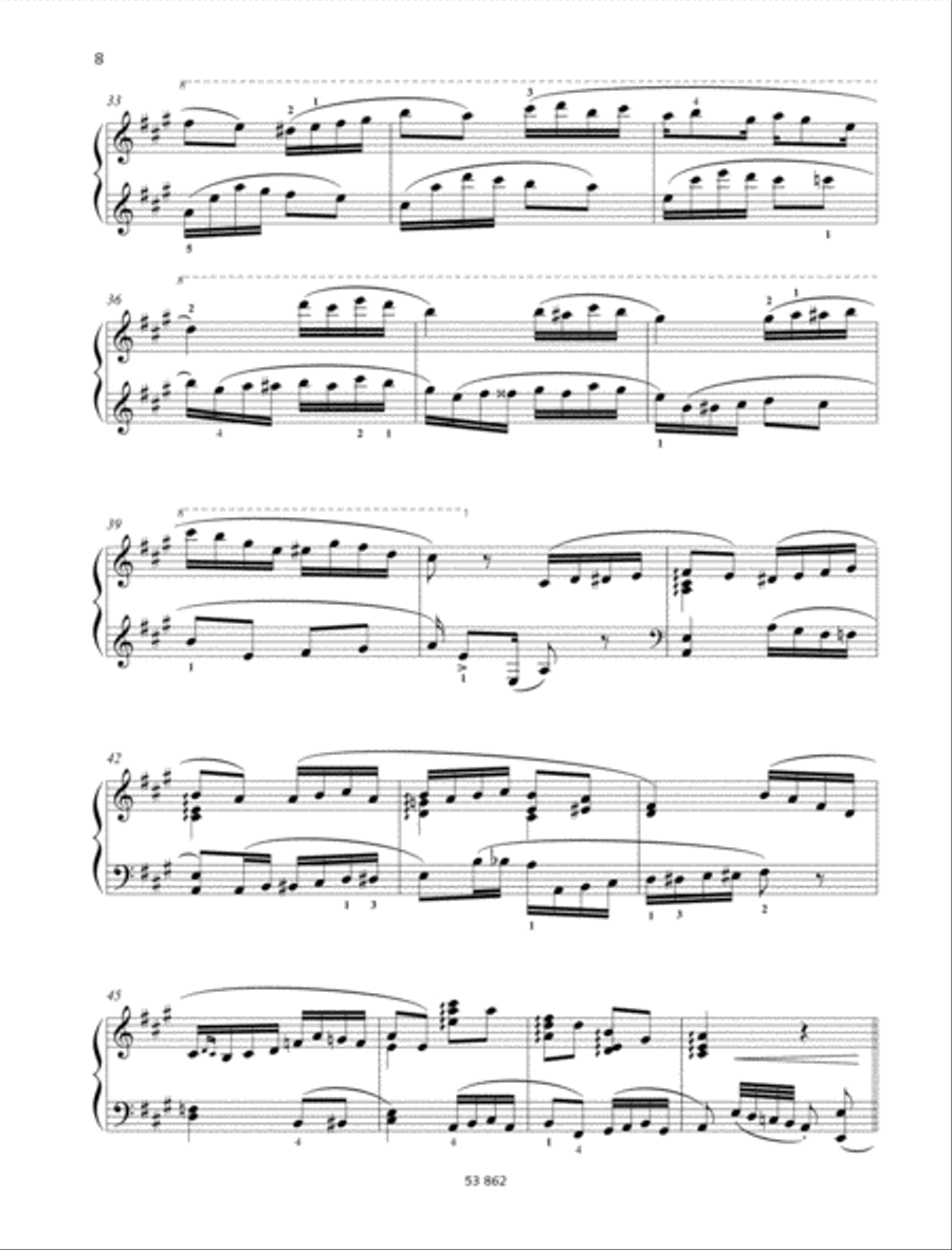 Por una Cabeza Piano Solo scores gallery preview page 3