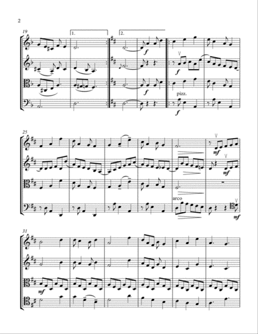 Brisas Del Torbes String Quartet scores gallery preview page 2