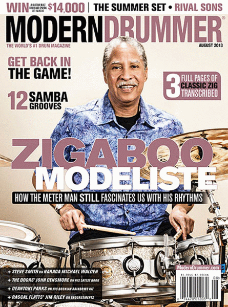 Modern Drummer Magazine - August 2013