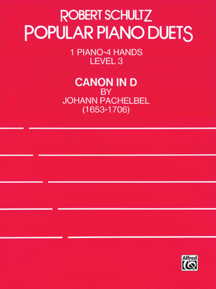 Book cover for Canon in D (Pachelbel's Canon)
