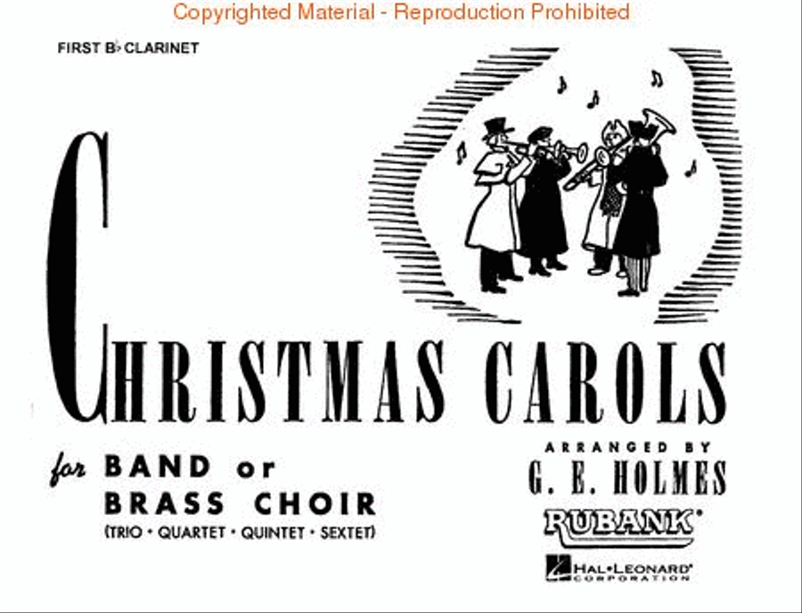 Christmas Carols for Band or Brass Choir Concert Band scores gallery preview page 2