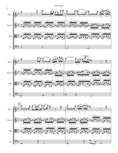 Ave Maria (Franz Schubert) for String Quartet image number null