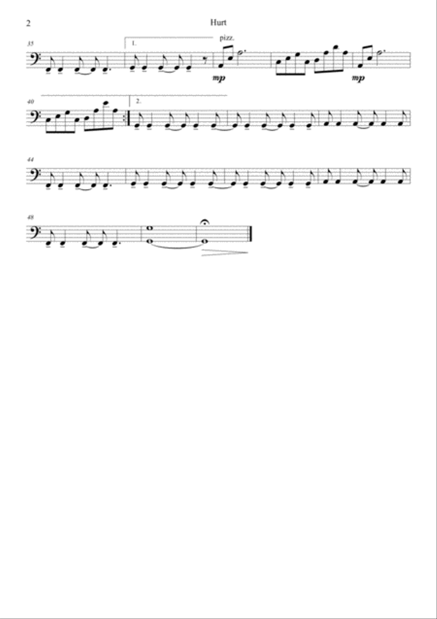 Hurt String Quartet scores gallery preview page 2