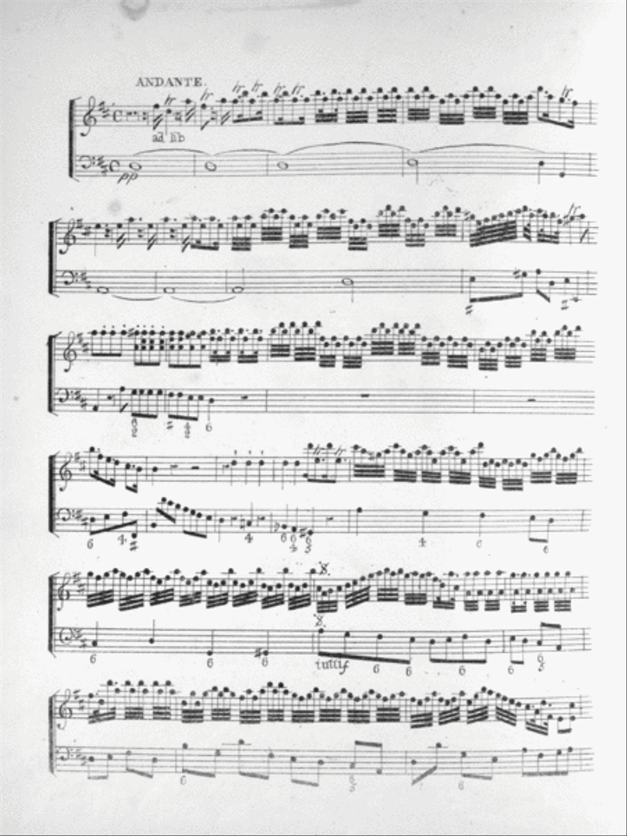 Sweet Bird That Shun'st the Noise of Folly Flute scores gallery preview page 2