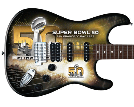Super Bowl 50 Northender Electric Guitar