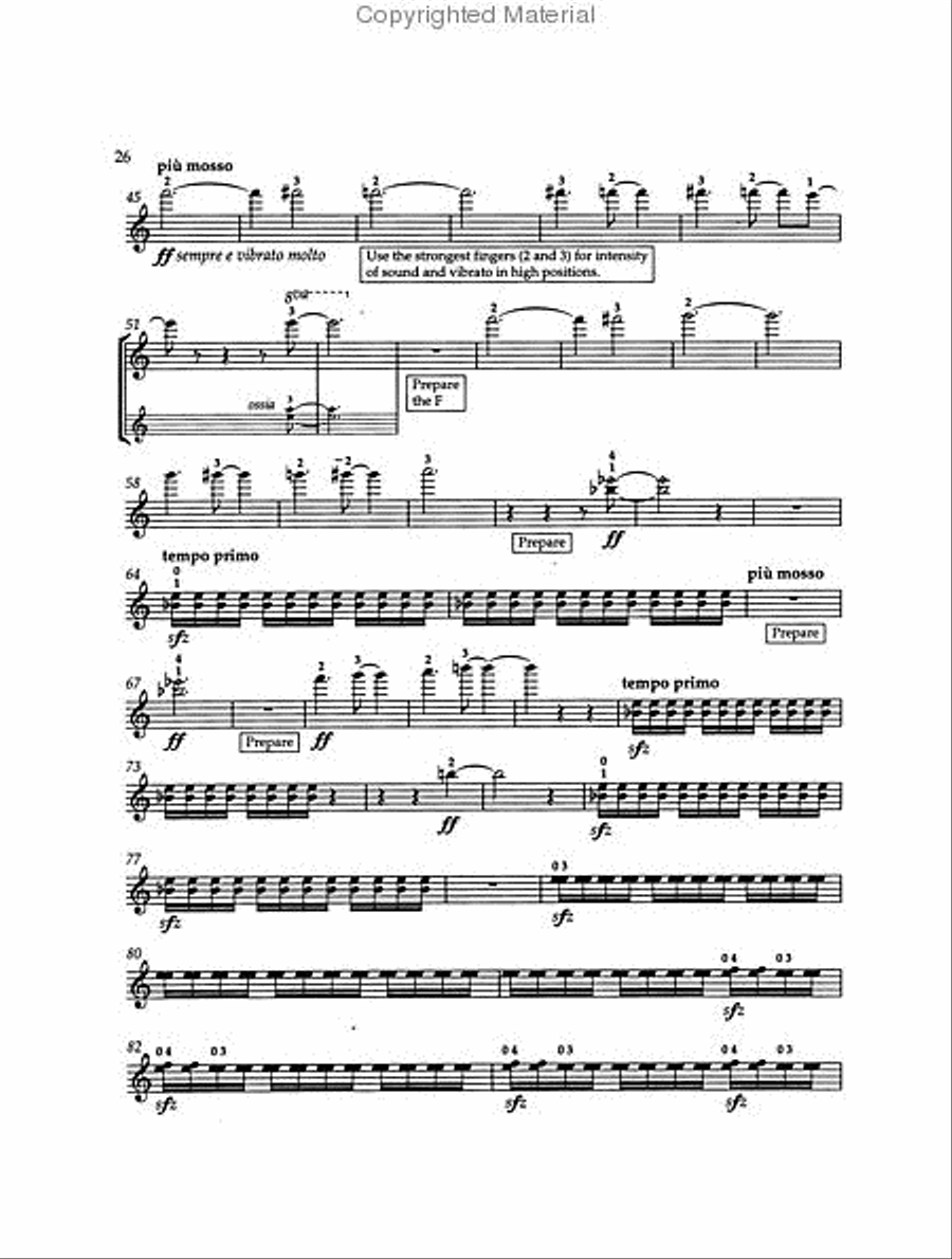 Technique Flies High! Violin Solo scores gallery preview page 4