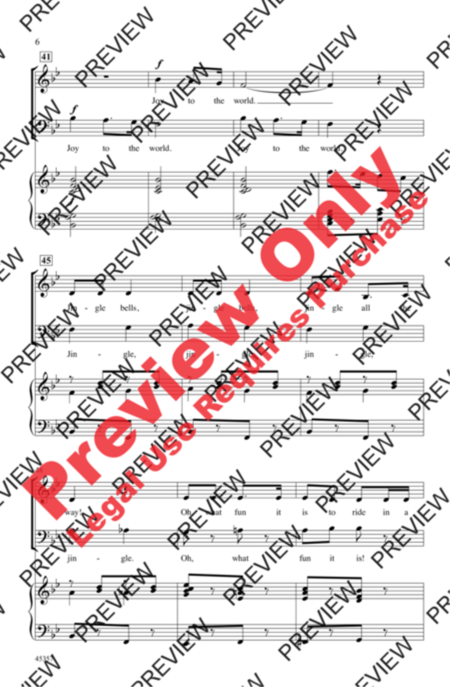 Christmas in 90 Seconds - SoundTrax CD (CD only) Choir scores gallery preview page 6