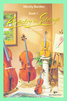 Book cover for Artistry in Strings, Book 1 - Parent's Guide