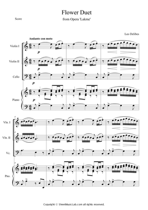 Flower Duet (from Opera Lakme) Short Version in C