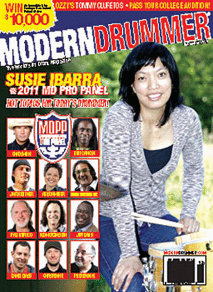 Modern Drummer Magazine December 2010