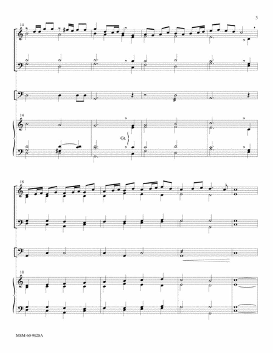 Rejoice, the Lord is King! Choir scores gallery preview page 3