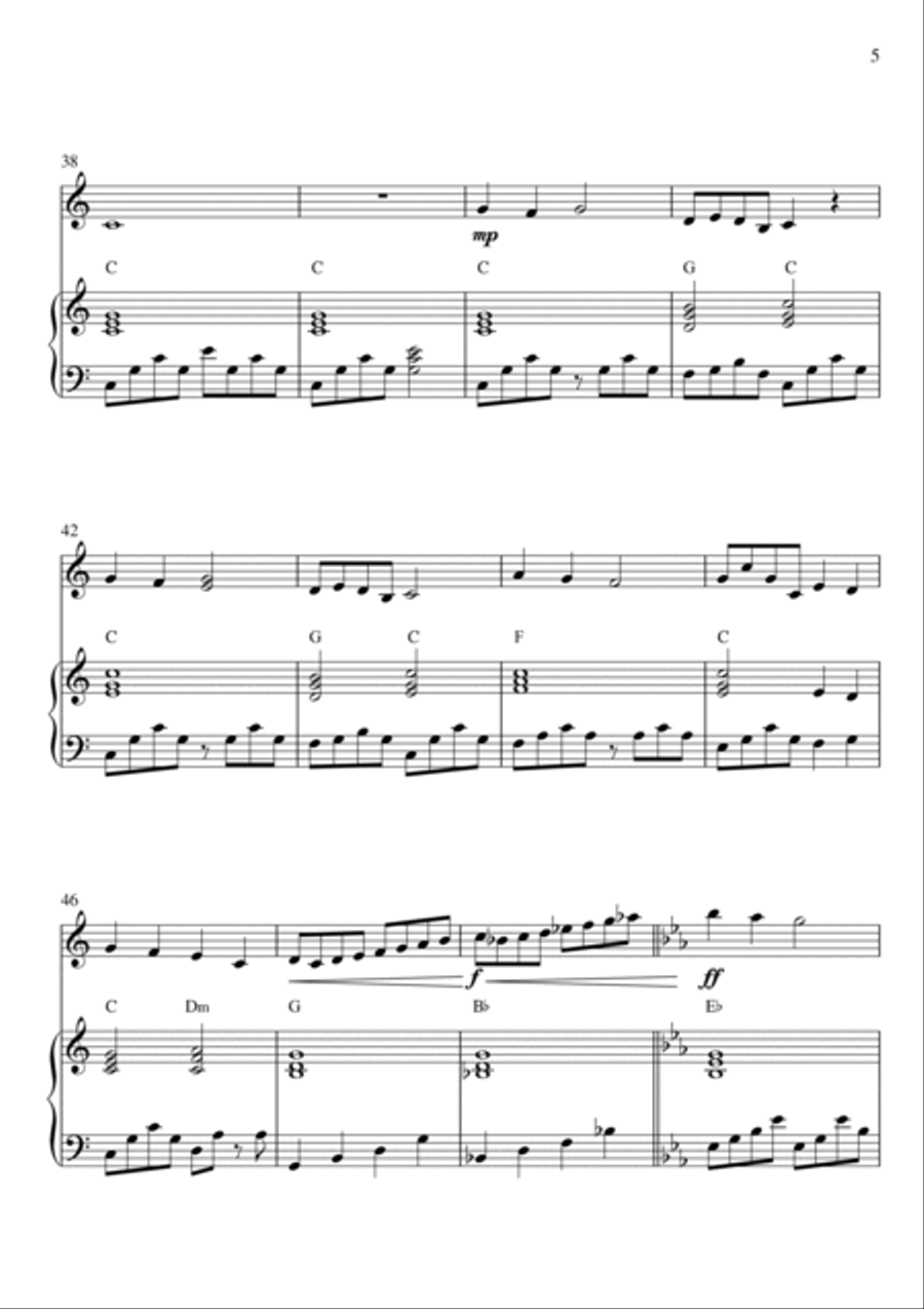 I See The Light I See The Light Small Ensemble scores gallery preview page 5