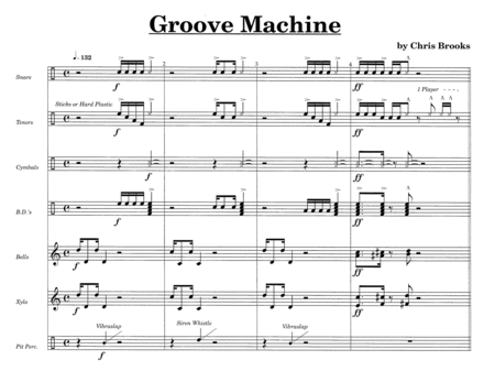 Groove Machine w/Tutor Tracks