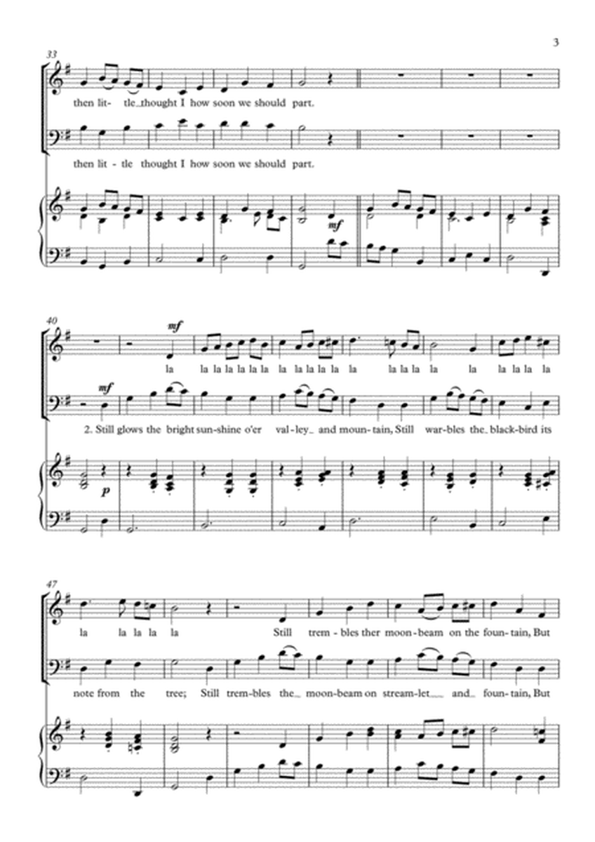The Ashgrove - Welsh Folksong, arr. for vocal duet and piano image number null