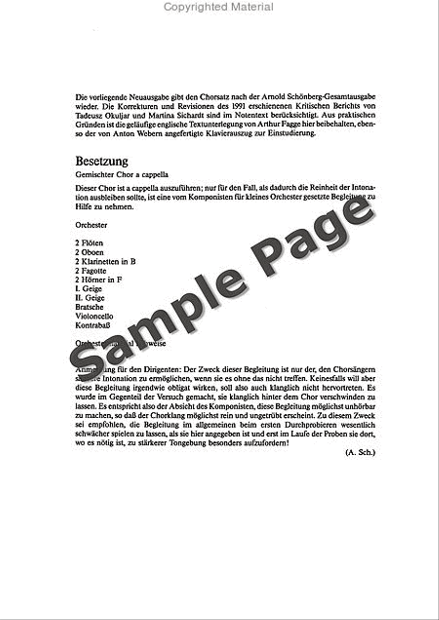 Friede auf Erden, Op. 13 Divisi scores gallery preview page 3