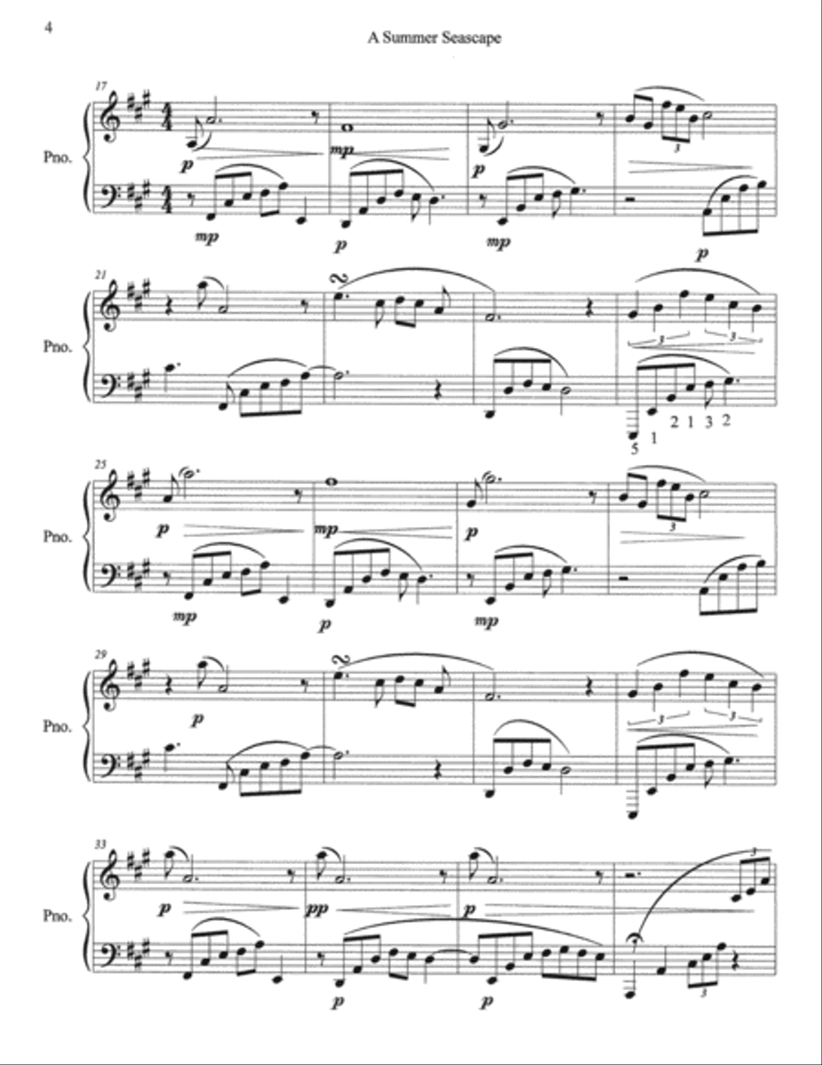 Diamonds in the Sand Book Piano scores gallery preview page 6