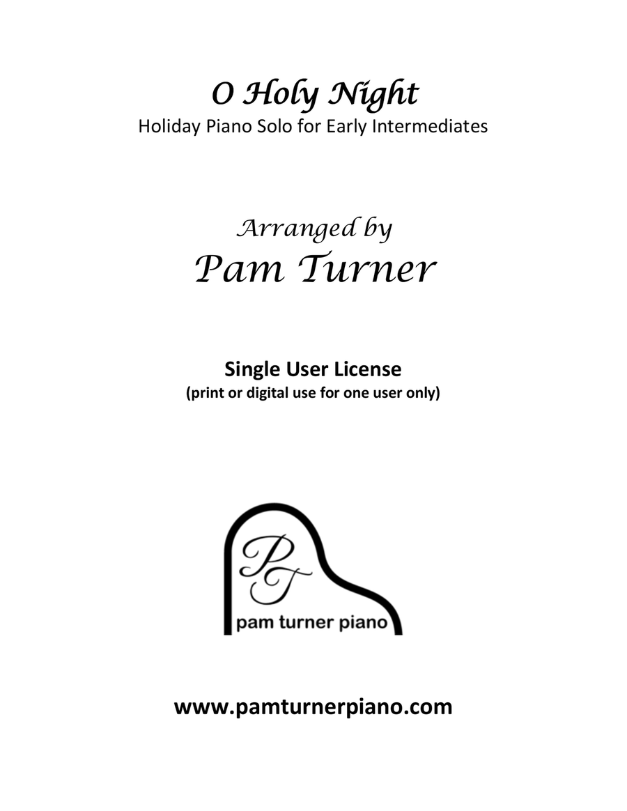 O Holy Night (Early Intermediate Piano Solo) Easy Piano scores gallery preview page 2