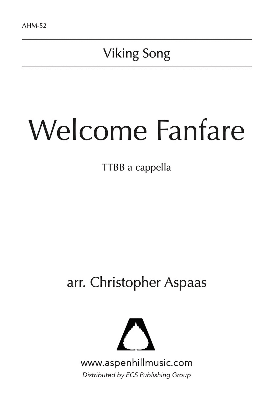 Welcome Fanfare!