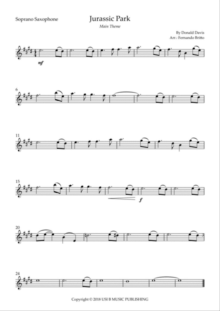 Jurassic Park Iii Jurassic Park Iii Woodwind Trio scores gallery preview page 3