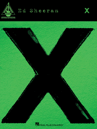 Book cover for Ed Sheeran - X