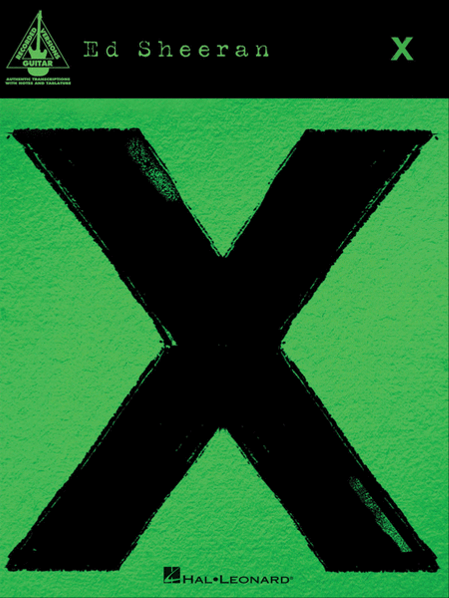 Ed Sheeran - X Ed Sheeran - X Electric Guitar scores gallery preview page 1