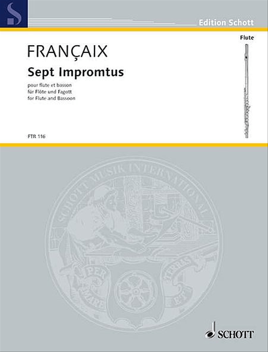 7 Impromptus 7 Impromptus Bassoon scores gallery preview page 1