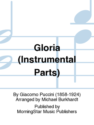 Book cover for Gloria (Instrumental Parts)