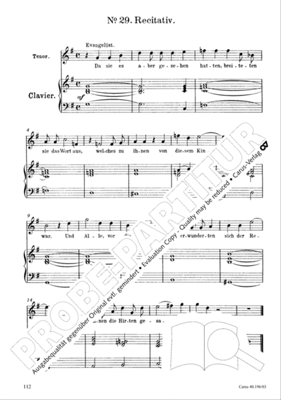Die Geburt Christi SSA scores gallery preview page 113