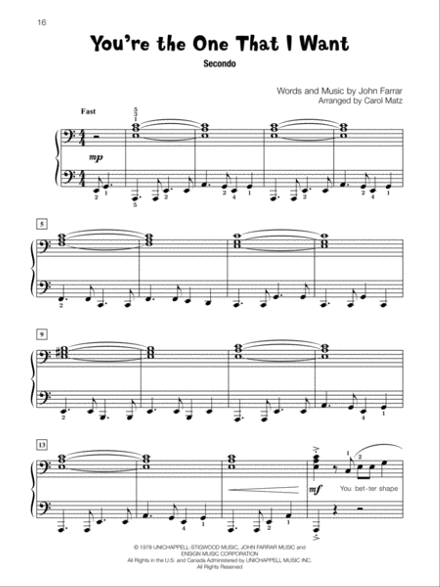 Famous & Fun Pop Duets, Book 5 Small Ensemble scores gallery preview page 3