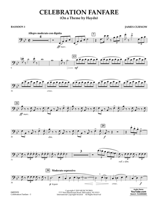 Celebration Fanfare (On a Theme by Haydn) - Bassoon 1