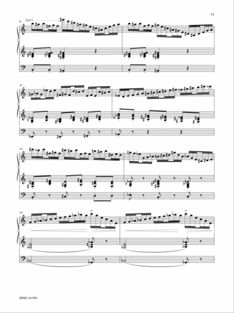 Marilyn Mason Music Library, Volume 6 Organ scores gallery preview page 12