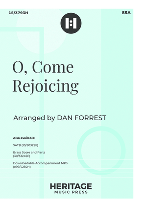 Book cover for O, Come Rejoicing
