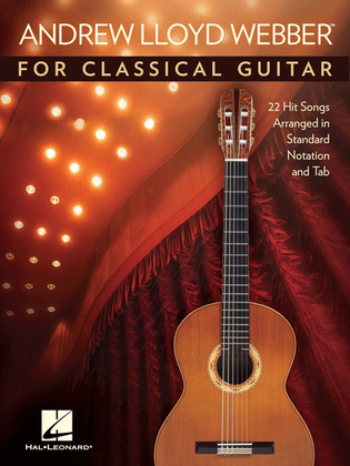 Book cover for Andrew Lloyd Webber for Classical Guitar