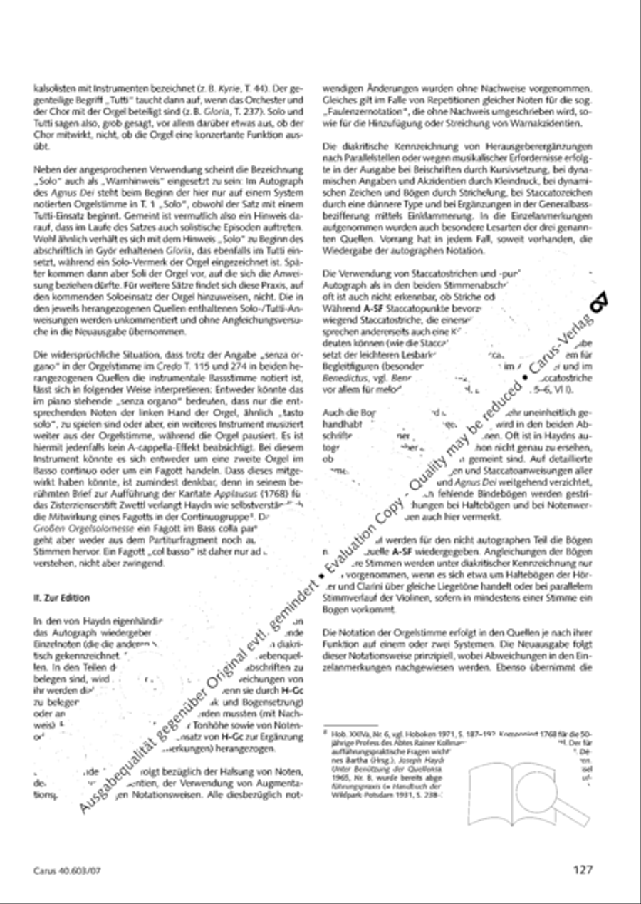 Grosse Orgelsolomesse in Es 4-Part scores gallery preview page 140
