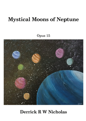 Mystical Moons of Neptune - Full Score + Parts