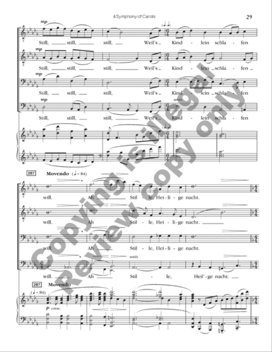 A Symphony of Carols (Choral Score) A Symphony of Carols (Choral Score) TTBB scores gallery preview page 13
