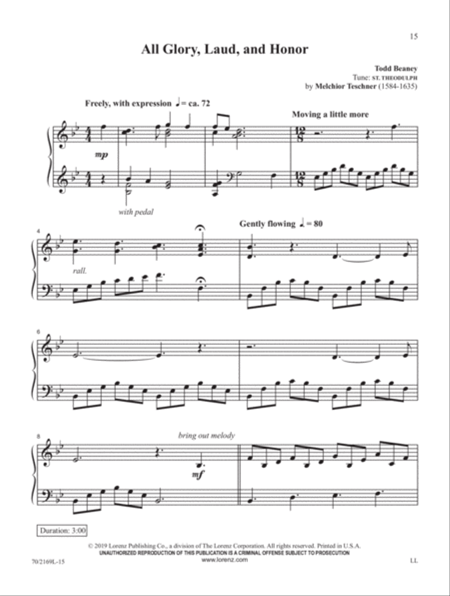 Risen Indeed! Risen Indeed! Piano Solo scores gallery preview page 8