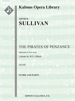 Book cover for The Pirates of Penzance, or the Slave of Duty (Original Version)