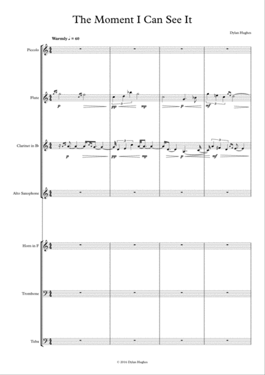 The Moment I Can See It The Moment I Can See It Small Ensemble scores gallery preview page 3