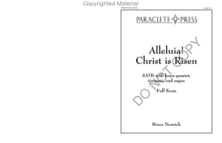 Alleluia! Christ is Risen - Full Score