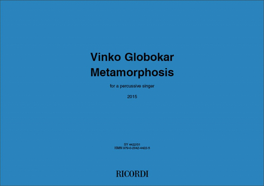 Metamorphosis Voice scores gallery preview page 1