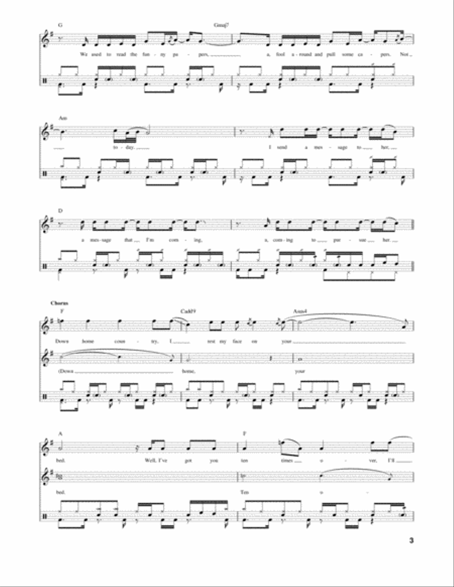 Police Station Drum Set scores gallery preview page 3