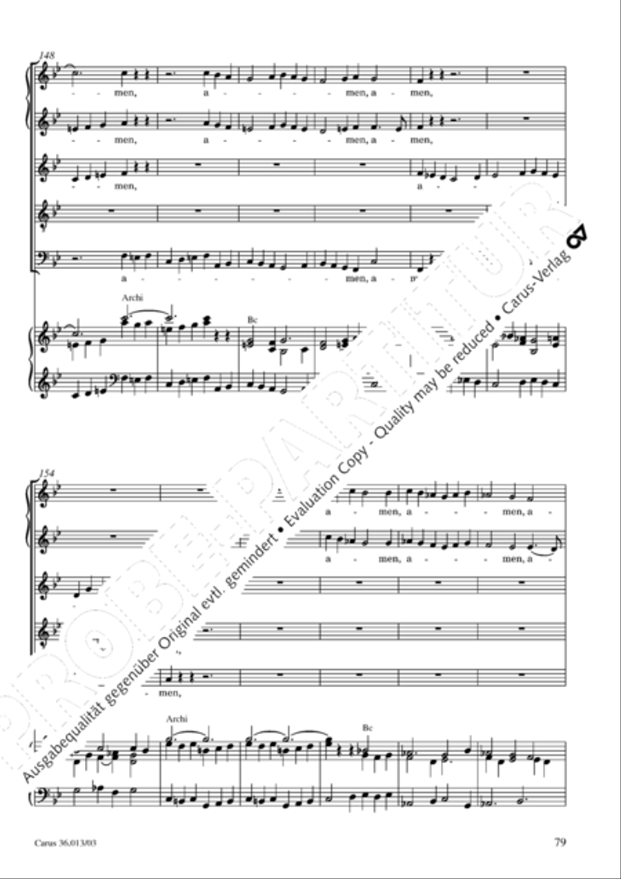 Membra Jesu nostri SSATB scores gallery preview page 80
