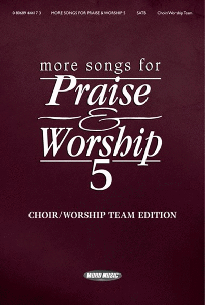More Songs for Praise & Worship 5 - FINALE-Eb Baritone Sax/Melody